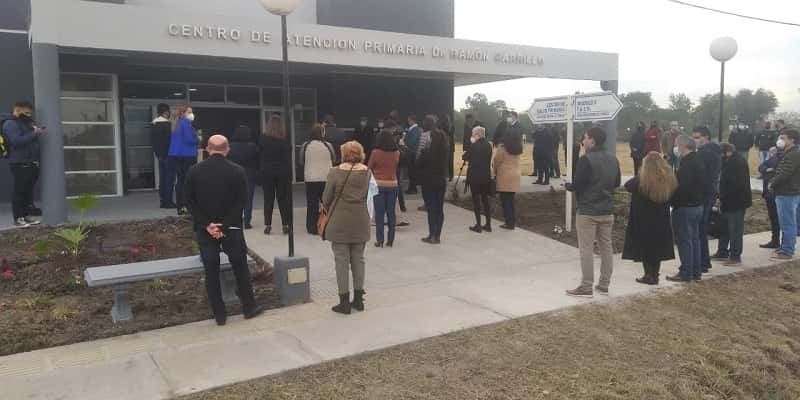 Rector de la UNaF inauguró el nuevo edificio del Centro de Atención Primaria de la Salud