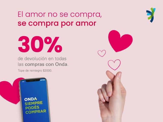 Promo Día de San Valentín: Banco Formosa ofrece un reintegro del 30% para todas las compras