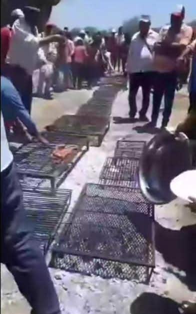 El Chorro: se robaron el asado durante la celebración de un remate de hacienda